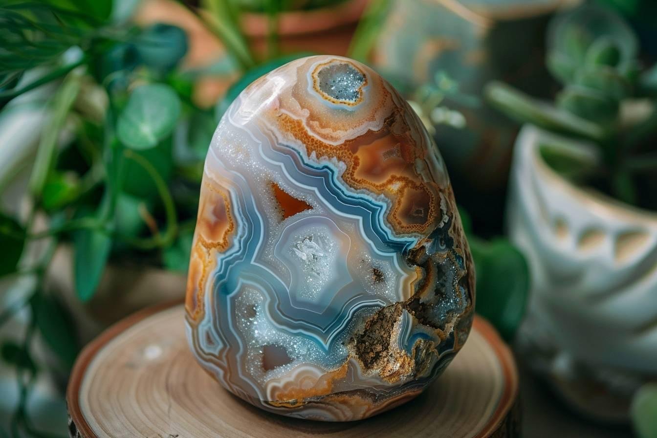 Agate cyclope : caractéristiques et secrets de cette pierre rare