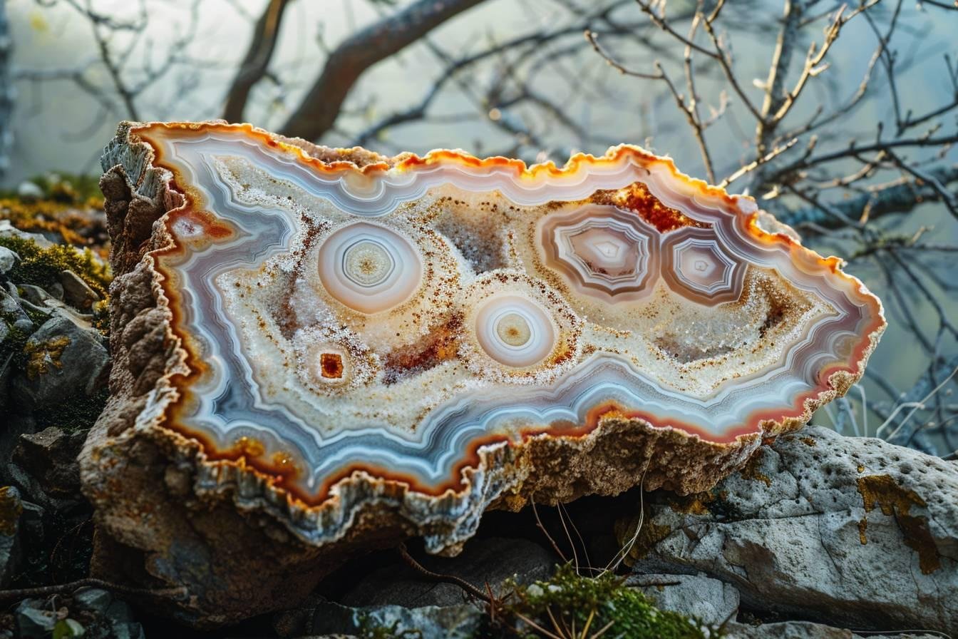 Agate fossile : origines et caractéristiques de cette pierre