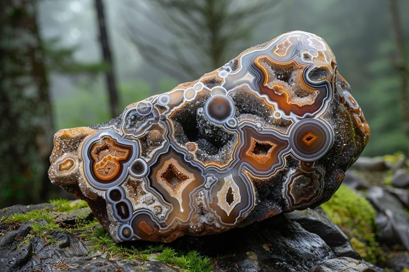 Agate turitelle : beauté et propriétés de cette pierre fascinante