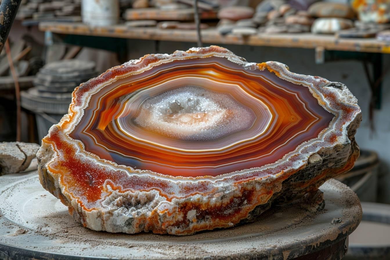 Comment polir une agate : techniques et astuces pour un résultat brillant